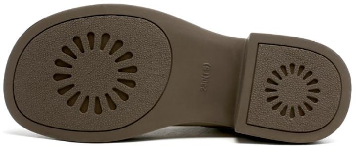 EXULL 依思Q PU 圓頭厚底粗跟 樂福鞋 女款 米白色 Shop EXULL 依思Q PU 圓頭厚底粗跟 樂福鞋 女款 米白色