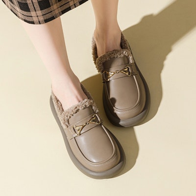 (Women) Exull ESQ PU Slip-On 'Khaki Comfort Fleece-Lined' 7218507382 Shop (Women) Exull ESQ PU Slip-On 'Khaki Comfort Fleece-Lined' 7218507382