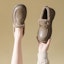 Purchase (W) Exull ESQ PU Slip-On 'Khaki Keselesaan Berbulu Fleece' 7218507382