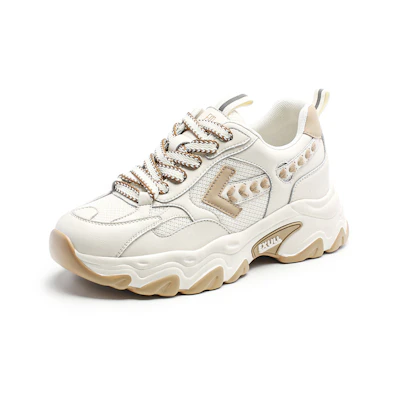 (W) Exull ESQ PU Thick Sole 'Dad Shoe Height Increase 6.5cm'
