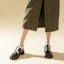 Shop (W) Exull ESQ Kasut Tumit Chunky Kasual 'Hitam' - Hujung Bulat 7218310160