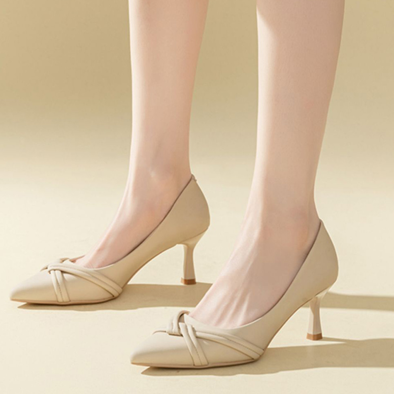 Purchase (W) Exull ESQ Tacones Altos Stiletto Corte Bajo 'Albaricoque' 7315000881