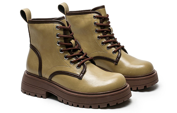 Order (W) 익설 ESQ 레트로 청키 합성가죽 (연두) 1218611041