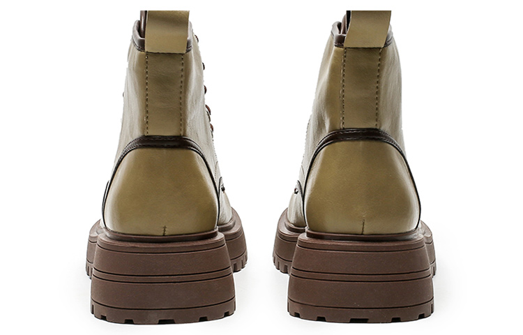 Lookbook (W) 익설 ESQ 레트로 청키 합성가죽 (연두) 1218611041