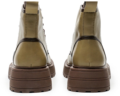 (W) 익설 ESQ 레트로 청키 합성가죽 (연두) 1218611041 Lookbook (W) 익설 ESQ 레트로 청키 합성가죽 (연두) 1218611041