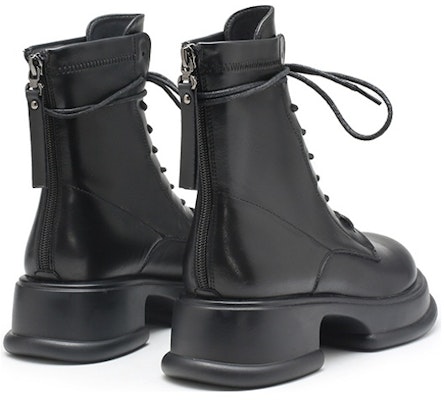 (Women) Exull EsQ Synthetic Leather Thick Sole Martens Boots with Back Zipper 'Warm Black' 7218602760 Lookbook (Women) Exull EsQ Synthetic Leather Thick Sole Martens Boots with Back Zipper 'Warm Black' 7218602760