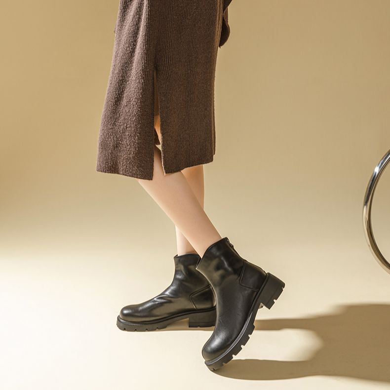 (W) Exull Esquire 'British Thick Sole Black Ankle Boot' 圖 4