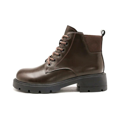 (W) EXULL Esquire 'Brown Thick-Soled CMFT Chelsea Boots'