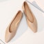 Shop (W) Exull Esquire PU Hujung Runcing 'Flat Kasual Aprikot' 72I7002181