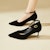 (W) Exull Esse Q 'Stiletto Runcing Elegan dengan Tali Buku Fesyen' 73170072