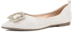 Buy (W) Exull Esse Q Fabric Kasut Slip-On Hujung Runcing 'Apricot' 72I7013381