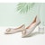 (W) Exull Esse Q Fabric Kasut Slip-On Hujung Runcing 'Apricot' 72I7013381