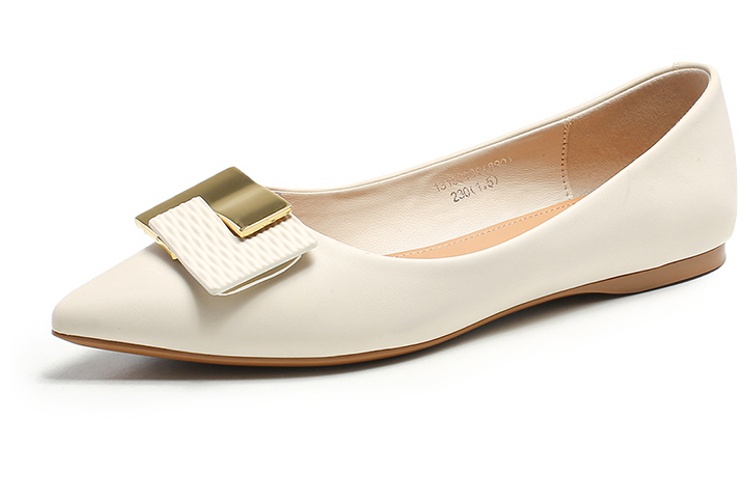 (W) Exull Esse Q Synth Leather Flat 'French Low Heel Pointed Toe' 圖 4