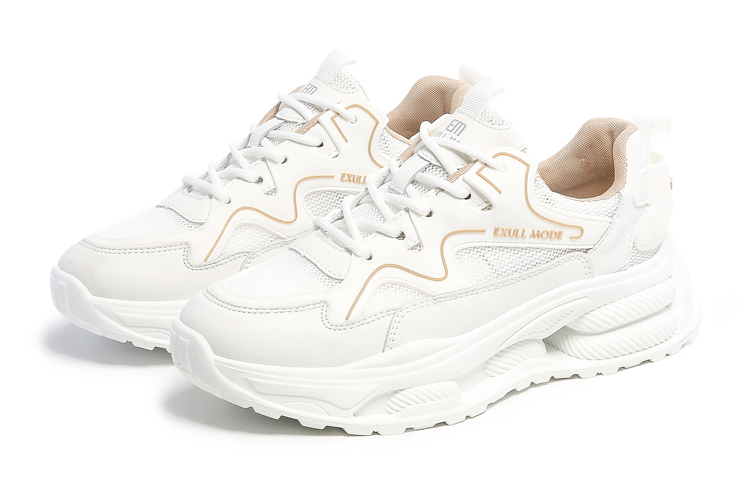 (W) Exull Essence Q Synthetic Leather Platform 'Dad Shoe' 圖 3