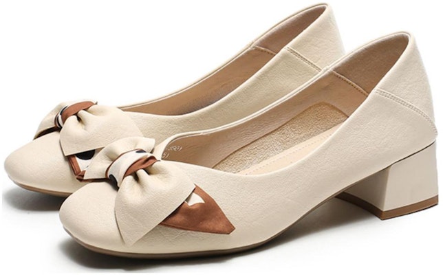 (Women) Exull Essie Q 'Beige Chunky Heel' 1315002771 Lookbook (Women) Exull Essie Q 'Beige Chunky Heel' 1315002771