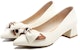 (W) Exull Essq 'Tumit Chunky Putih Masuk Bow' 7315002270