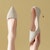 (W) EXULL Evie Q 'Emas Terang Kristal Perancis Stiletto Pumps' 1315006404