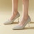 (W) EXULL Evie Q 'Emas Terang Kristal Perancis Stiletto Pumps' 1315006404