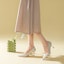 Cheap (W) EXULL Evie Q 'Emas Terang Kristal Perancis Stiletto Pumps' 1315006404