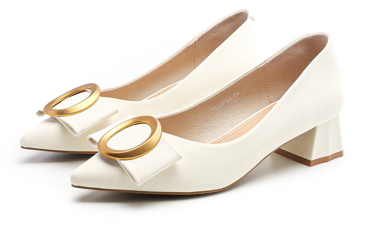 (W) Exull EViS Q Pointed Toe High Heels 'White' 圖 3