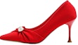 Buy (Women) Exull EVISU Pointed Toe Stiletto 'Red' 1315007710