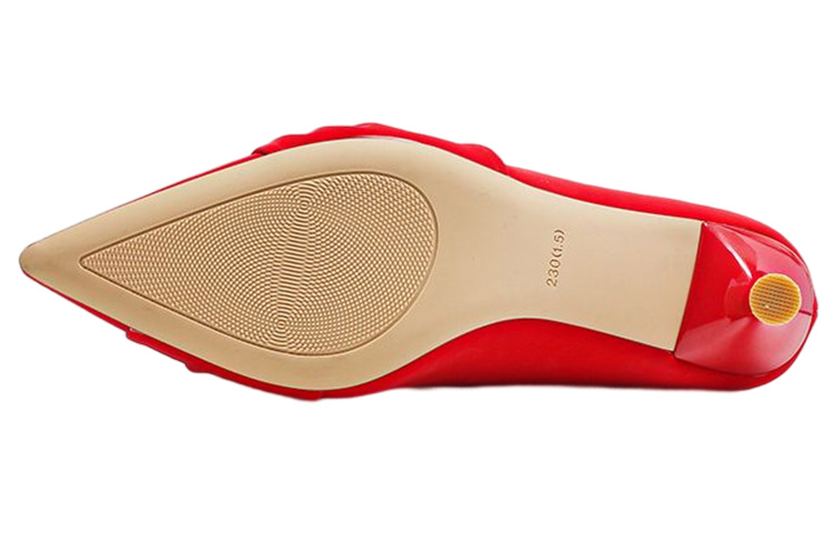 Shop (W) Exull EVISU Tacón Aguja Punta Fina 'Rojo' 1315007710