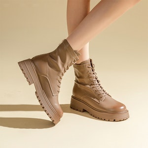 (W) 엑설 플랫폼 숏 블랙 부츠 (Exseol Peulraeteupom Syot Beullaek Butseu) 1218630297 1