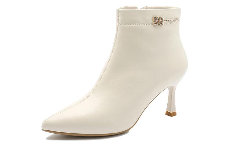 (Women) Exull Fashion Short Boot 'Off White' 1218627871