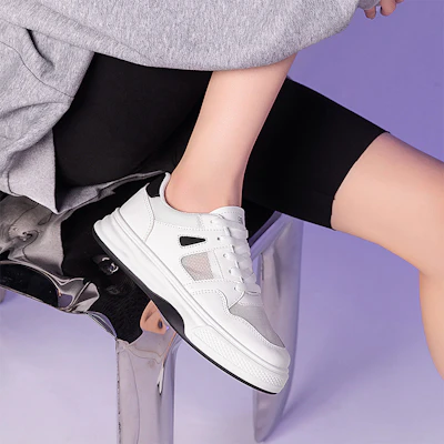 (W) エクソール ファッション スニーカー ''ブラック ホワイト'' 7316661161 2