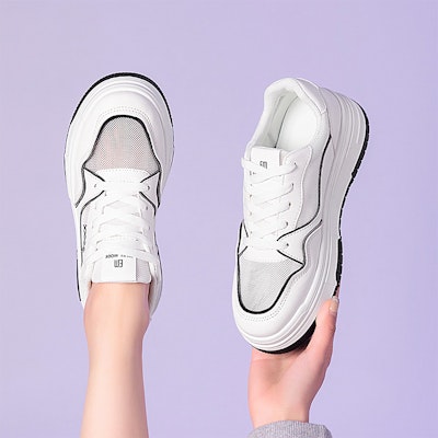 EXULL 依思Q PU 透氣休閒 時尚板鞋 4cm 女款 Details for EXULL 依思Q PU 透氣休閒 時尚板鞋 4cm 女款