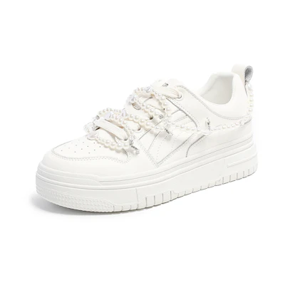 (W) Exull Fashion Sneakers 'White Platform'