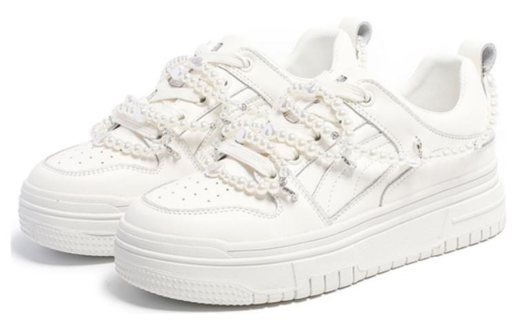 Shop (W) Exull Sepatu Fashion 'White Platform' 7316660270