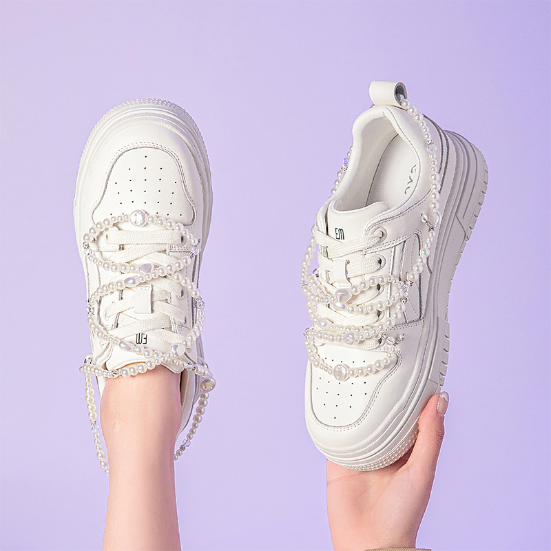 Details for (W) Exull Sepatu Fashion 'White Platform' 7316660270