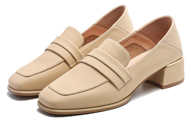 (W) Exull Heeled Shoes 'Beige' 圖 3