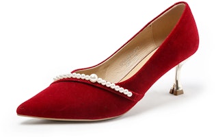 (Women) Exull High Heel 'Red Pointed Fashion' 1315008310 (Women) Exull High Heel 'Red Pointed Fashion' 1315008310