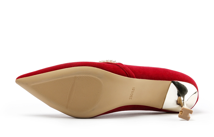 Shop (W) Exull Tumit Tinggi 'Fesyen Runcing Merah' 1315008310