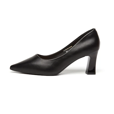 (W) Exull Is Q Pointed-Toe Slip-On 'Chunky Heel'