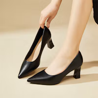 Sizing (W) Exull Is Q 尖头懒人鞋 '粗跟' 73170069