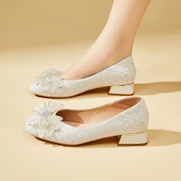 (W) Exull IsQ 针织圆头一脚蹬‘休闲米色’ 73170062 14