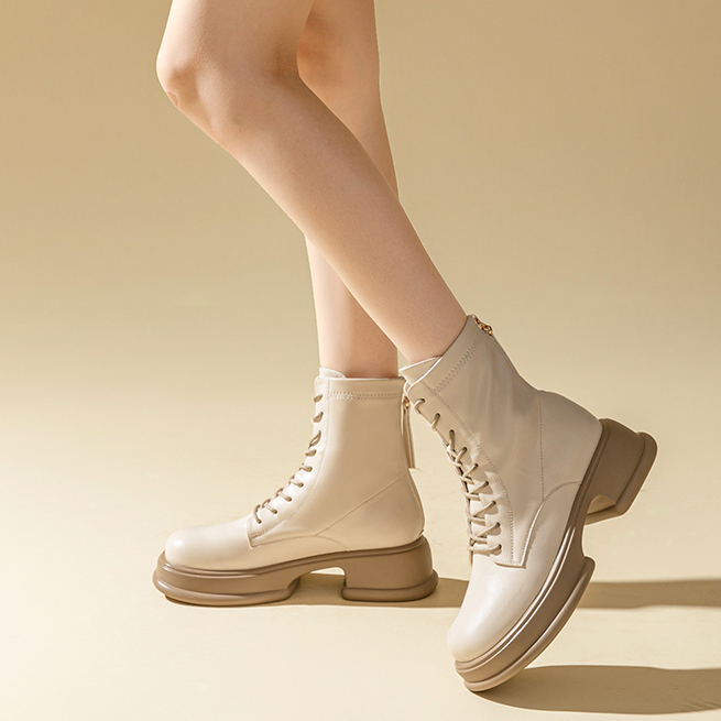 Buy (Women) Exull IsQ Martin Boots 'Beige Warmth' 7218602771 - Novelship
