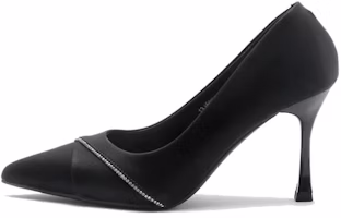 (Women) Exull IsQ Pointed Toe Slip-On High Heels 'Black' 1315001160 (Women) Exull IsQ Pointed Toe Slip-On High Heels 'Black' 1315001160