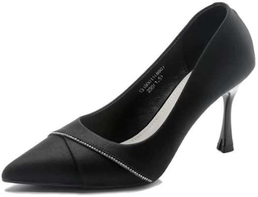 (W) Exull IsQ Tumit Tinggi Hujung Runcing Slip-On 'Hitam' 1315001160 Order (W) Exull IsQ Tumit Tinggi Hujung Runcing Slip-On 'Hitam' 1315001160