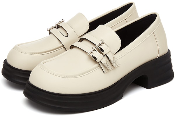 (W) Exull Loafer 'Platform Hitam British' 7317102660 6