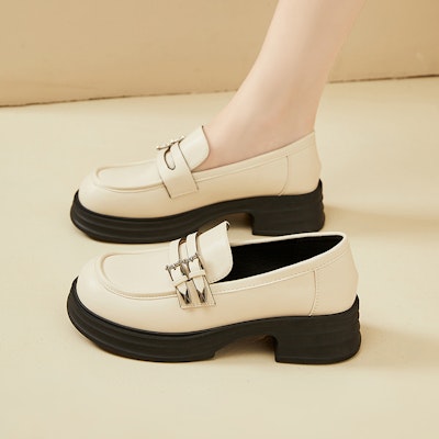 (W) Exull Loafer 'Platform Hitam British' 7317102660 12