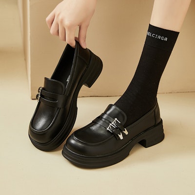 (W) Exull Loafer 'Platform Hitam British' 7317102660 Purchase (W) Exull Loafer 'Platform Hitam British' 7317102660