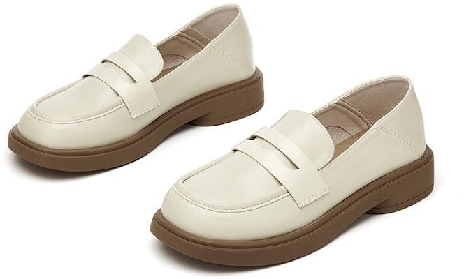 (W) Exull Loafer 'Gaya British Platform - Hitam' 7317102060 6