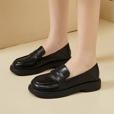 (W) Exull Loafer 'Gaya British Platform - Hitam' 7317102060 Cheap (W) Exull Loafer 'Gaya British Platform - Hitam' 7317102060