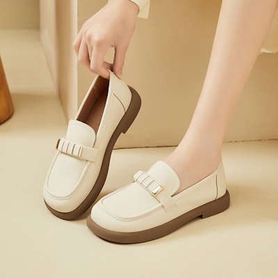 (W) "Exull Loafer 'Cuero Suave Retro Francés'" 7317102760 10