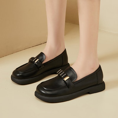 (W) "Exull Loafer 'Cuero Suave Retro Francés'" 7317102760 Sizing (W) "Exull Loafer 'Cuero Suave Retro Francés'" 7317102760