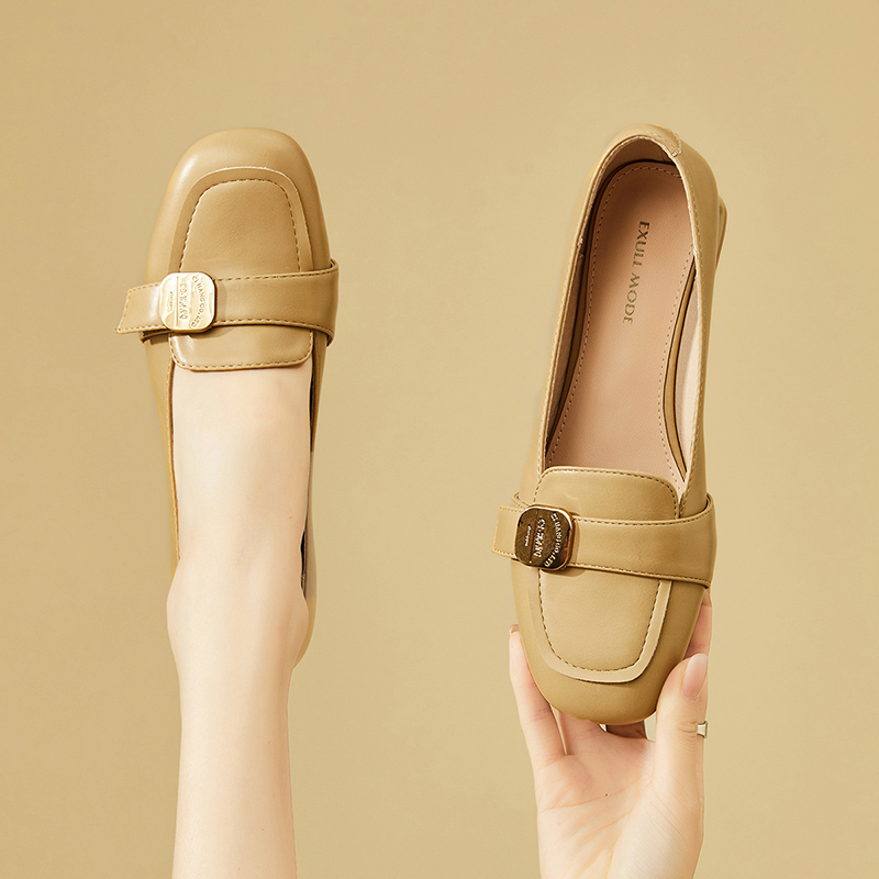 (W) Exull Loafer 'Retro British Square Buckle' 圖 18